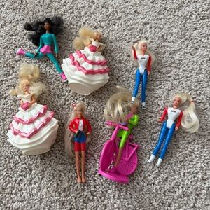 Vintage McDonald’s Happy Meal Barbie Toys 1990s Lot